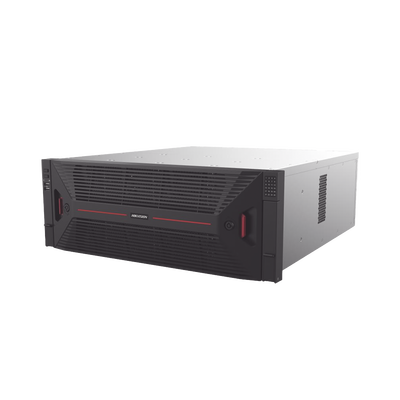 NVR 32 Megapixel (8K) / 128 canales IP / 24 Bahías de Disco Duro / 4 Puertos de Red / Soporta RAID con Hot Swap / Fuente Redundante / NVR de Alto Desempeño