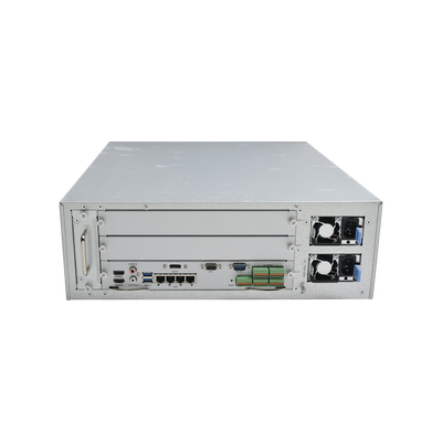 NVR 12 Megapixel (4K) / 128 canales IP / 16 Bahias de Disco Duro / 4 Puertos de Red / Soporta RAID con Hot Swap / NVR de Alto Desempeño