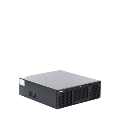 [Doble Poder de Decodificación] NVR 32 Megapixel (8K) / 128 Canales IP / AcuSense / ANPR / Conteo de Personas / 16 Bahías de Disco Duro / 2 Tarjetas de Red / Soporta RAID con Hot Swap / 2 HDMI en 8K / POS / Alarmas I/O / Fuente Redundante