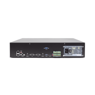 NVR 12 Megapixel (4K) / 64 canales IP / Soporta Cámaras con AcuSense / 8 Bahías de Disco Duro / 2 Puertos de Red / Soporta RAID con Hot Swap / HDMI en 4K / Soporta POS