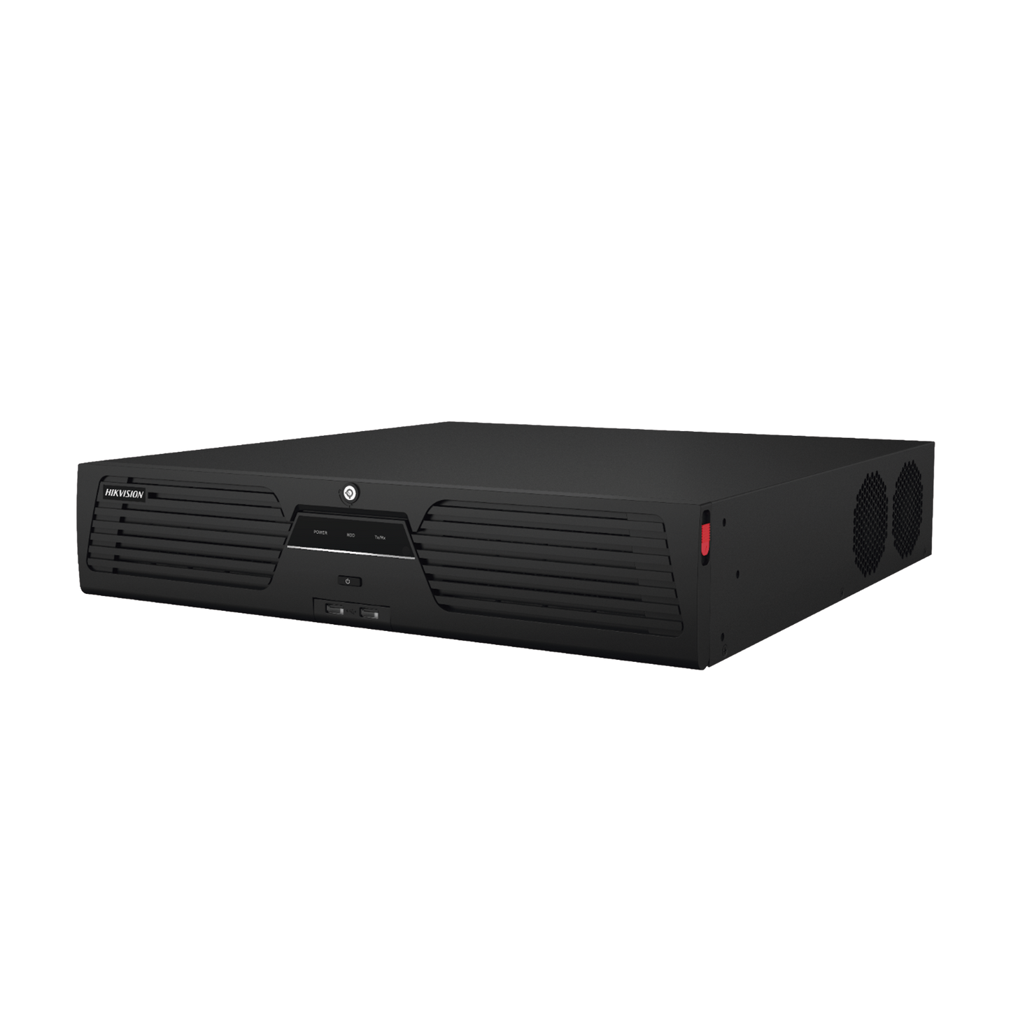 [Doble Poder de Decodificación] NVR 32 Megapixel (8K) / 64 Canales IP / AcuSense / ANPR / Conteo de Personas / Heat Map / 8 Bahías de Disco Duro / 2 Tarjetas de Red / Soporta RAID con Hot Swap / 2 HDMI en 8K / Soporta POS / Alarmas I/O / ACU