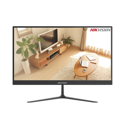 Monitor VA LED Full HD (1920 X 1080) de 23.8" / Ideal para CCTV, Oficina y Hogar / Entrada HDMI-VGA / Montaje VESA (100 X 100) / Uso 24/7 / Backlight E-LED / Ultra Delgado