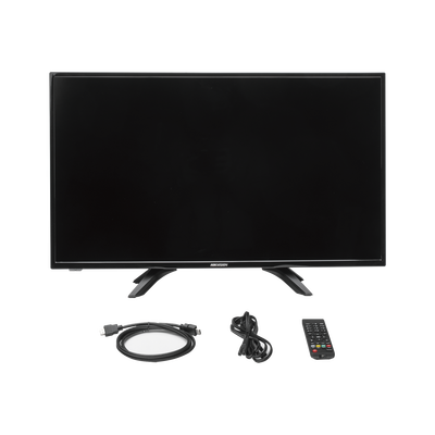 Monitor LED 32" Ultra-Brillante Full HD con Altavoces Potentes, Ángulo de Visión 178° y Entradas HDMI-VGA / Funcionamiento 24/7 y Montaje VESA (100 X 100) / Calibración Inteligente de Imagen