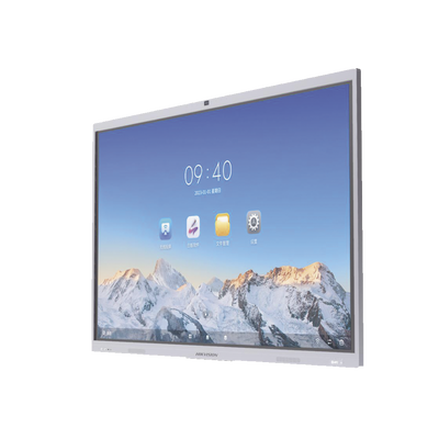 Pantalla Interactiva Touch de 65" Android 13 (Actualizable a Android 14) / Cámara Web 8 MP / Resolución 4K / Bocinas Integradas / Entradas HDMI y VGA / Incluye 2 Lápices para Escribir