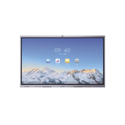 Pantalla Interactiva Touch de 65" Android 13 (Actualizable a Android 14) / Cámara Web 8 MP / Resolución 4K / Bocinas Integradas / Entradas HDMI y VGA / Incluye 2 Lápices para Escribir