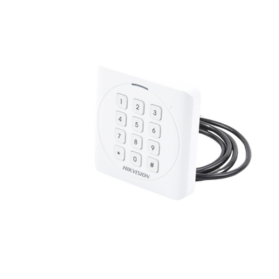 Lector de Tarjetas PROX EM y Contraseñas / Exterior IP65 / Wiegand / Compatible con Cualquier Panel / PEQUEÑO y ESTETICO