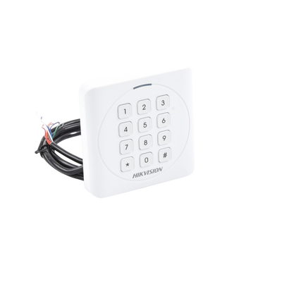 Lector de Tarjetas PROX EM y Contraseñas / Exterior IP65 / Wiegand / Compatible con Cualquier Panel / PEQUEÑO y ESTETICO