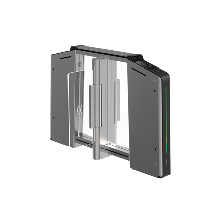 Torniquete Inteligente CENTRAL con Reconocimiento Facial Incluido / Para Ampliar Numero de Carriles con Torniquetes DS-K3B631TX Izquierdo y Derecho / Acero Inxoxidable SUS304 / Carril de 65 cms