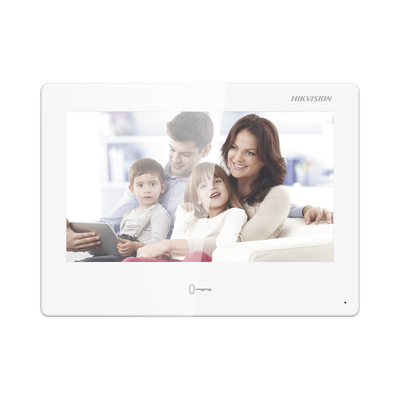 Monitor Touch IP / WiFi / ANDROID 7" / Integración con Videoporteros IP, CCTV, Panel de Alarma AXPRO y Biométricos de Acceso / CENTRO DE ADMINISTRACIÓN / Vídeo en Vivo / PoE Estándar / Apertura Remota