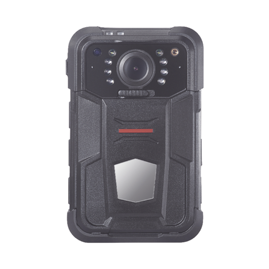 Body Camera Portátil / Grabación a 2K / Pantalla 2.4" LCD / IP67 / H.265 / 32 GB de Almacenamiento / GPS / WIFI / 3G y 4G / Fotos de Hasta 30 Megapixel / Micrófono Integrado