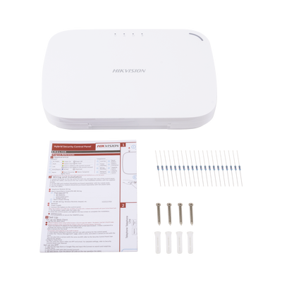 Panel de Alarma Híbrido IP / WiFi / (8 Zonas Cableadas Directas al Panel, 56 Zonas Expandibles / Inalámbricas o Cableadas por Medio de Módulos)