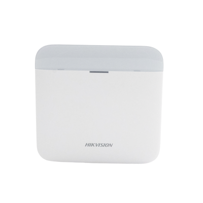 (AX PRO) Panel de Alarma Inalámbrico de Hikvision / Soporta 48 Zonas / GSM 3G/4G, Wi-Fi y Ethernet / Incluye Batería de respaldo / Compatible con los Accesorios AX PRO.