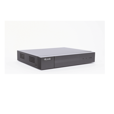 DVR 4 Canales TurboHD + 2 Canales IP / 4 Megapíxel Lite / Audio por Coaxitron / 1 Bahía de Disco Duro / H.265+ / Salida de Video en Full HD