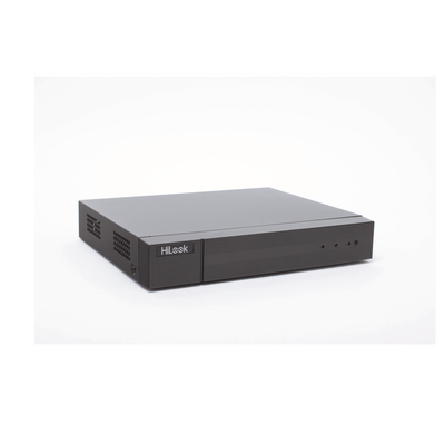 DVR 8 Canales Turbo HD + 4 Canales IP/ 4 Megapíxel Lite / Audio por Coaxitron / 1 Bahía de Disco Duro / H.265+ / Salida de Video en Full HD