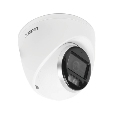 Turret TURBOHD 3K (5 Megapixel) / Lente 3.6 mm / Micrófono Integrado / Imagen a Color 24/7 (ColorVu) / 40 mts Luz Blanca / Exterior IP67 / dWDR / 4 Tecnologías