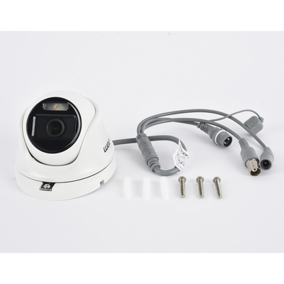 [ColorVu] Eyeball TURBOHD 2 Megapíxel (1080p) / Lente 2.8 mm / Microfono Integrado / Imagen a Color 24/7 / METAL / Luz Blanca 20 mts / Exterior IP66 / TVI-AHD-CVI-CVBS / dWDR