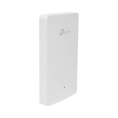 Punto de acceso Omada doble banda 802.11ac, PoE 802.3af/at, MU-MIMO, MIMO 2x2 diseño placa de pared con tres puertos adicionales, soporta hasta 100 clientes.