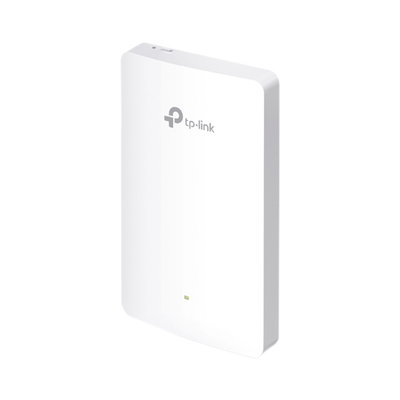 Punto de acceso Omada doble banda 802.11ac, PoE 802.3af/at, MU-MIMO, MIMO 2x2 diseño placa de pared con tres puertos adicionales, soporta hasta 100 clientes.