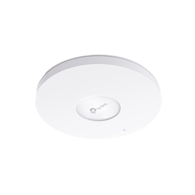 Punto de Acceso Omada / Wi-Fi 6 AX3000 MU-MIMO 4x4 / Mesh Omada / Alta Densidad de Usuarios / Configuración por Controlador o Stand-Alone / Para Montaje en Techo/pared / Alimentación PoE+