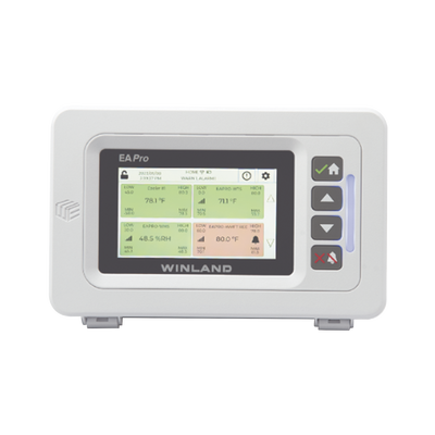 Monitor IP de temperatura de 34 zonas para condiciones críticas y extremas, soporta 4 cableadas y 30 inalámbricas.