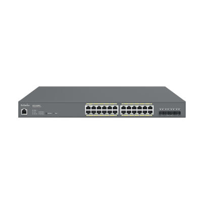 Switch PoE + Gigabit 410W de 24 puertos gestionado en la nube