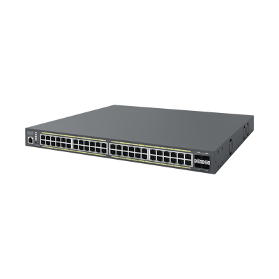 Switch Poe de 48 Puertos Gigabit y 4 Puertos SFP, Administrable en la Nube, Hasta 740 W, Capa 2, Soporta PoE+ 802.3  at/af