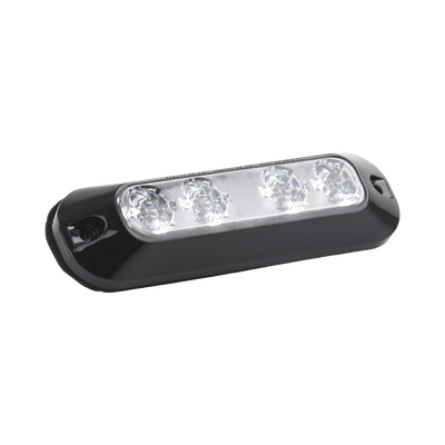 Luz perimetral, 4 LEDs Ultra Brillantes, color Rojo / Azul