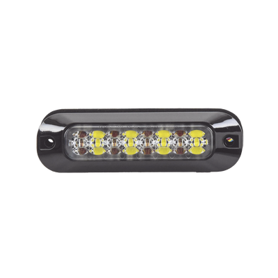 Luz Auxiliar Serie X3744, 8 LEDs Ultra Brillantes, color rojo claro.