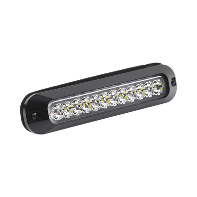 Luz perimetral , 12 LEDs Ultra Brillantes, color Rojo / Claro