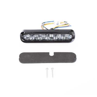 Luz perimetral , 12 LED Ultra Brillantes, Dual Color Ambar / Claro