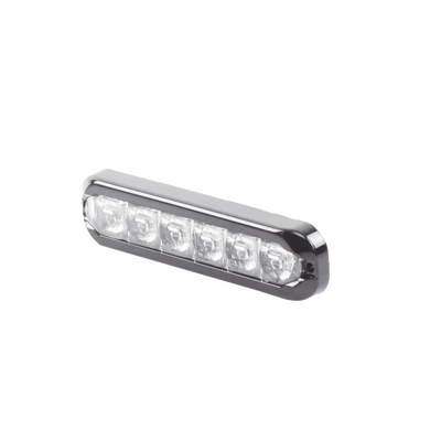 Luz perimetral , 12 LEDs Ultra Brillantes, Dual Color Rojo / Claro