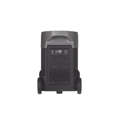 Estación de Energía Portátil DELTA PRO 3600Wh Litio LFP / 5 AC 3600W (7200W Pico) / 2 USB-C 200W / Capacidad para Aumentar Respaldo / Cargador de Coche 10A a 12.6V / Conectividad WiFi y Bluetooth (App) / Carga Solar 1600W Ma