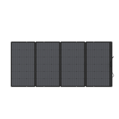 Módulo Solar Portátil y Flexible de 400W Recomendado para Estaciones Portátiles EFD330, EFD350 ó EFD500 / Ajuste de Ángulo / Carga Eficiente / Incluye Cable XT60 a MC4