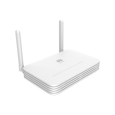 ONT GPON Huawei OptiXstar WiFi4 (2.4GHz) 1 puerto LAN GE + 3FE + 1POTS, hasta 300 Mbps