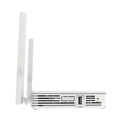 ONT GPON OptiXstar WiFi 2.4GHz 4 puertos GE + 1 puerto CATV + 2 POTS, hasta 300 Mbps