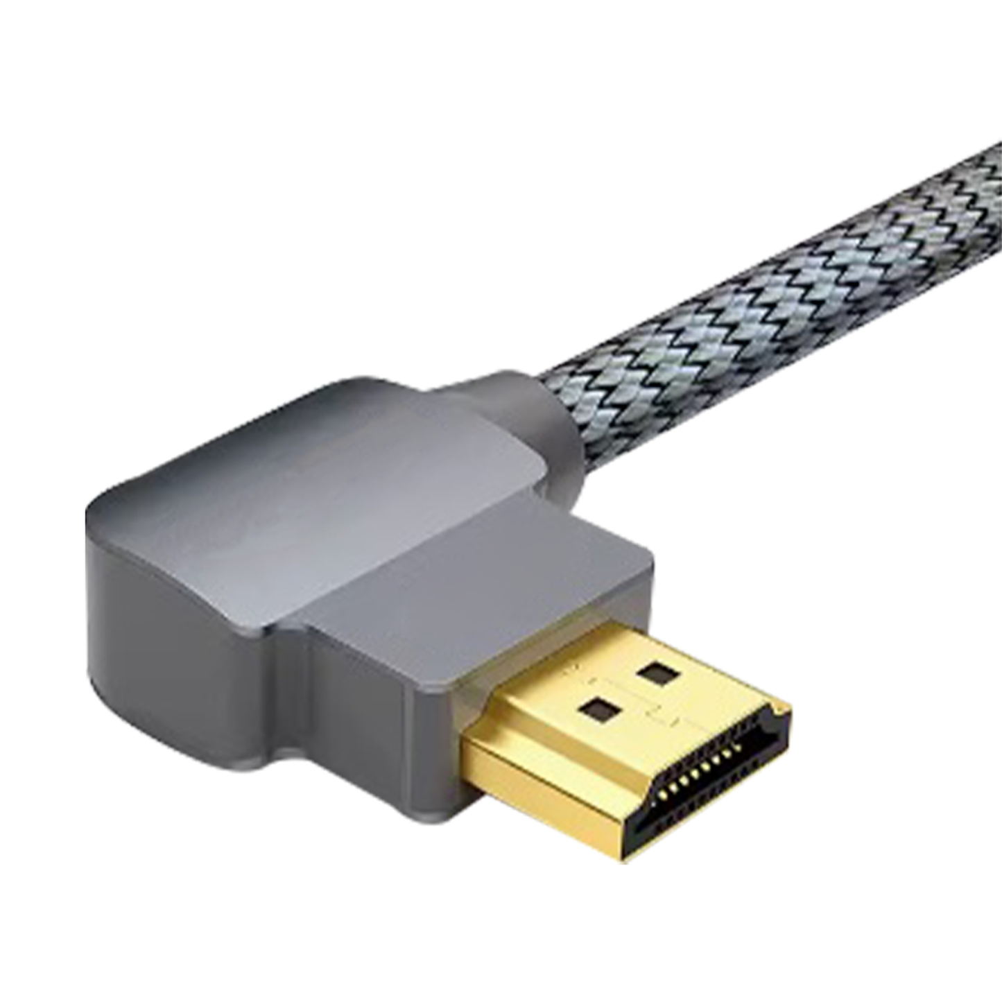 Cable HDMI Angulo 90º| 1m | Alta Definición | Version 2.0 | Alta velocidad 18Gbps | 4K@60Hz |