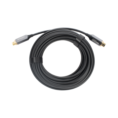 Cable HDMI de Fibra Óptica de 10m | Alta Definición | Version 2.1 | Alta velocidad 18Gbps | 8K@60Hz | HDCP 2.2 | Resistente a EMI y RFI