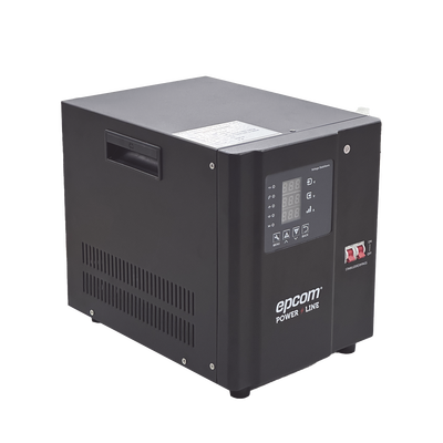 Regulador de Voltaje Industrial Monofásico 3 kVA/3 kW 120 V / Entrada 96-144 Vca / Salida 117.6- 122.4 Vca