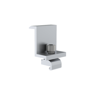 Sujetador final 40 mm para montaje de paneles solares en riel7