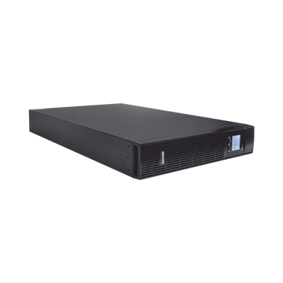 UPS de 2000VA/1800W / Topología On-Line Doble Conversión / Entrada y Salida de 120 Vca / Clavija de Entrada NEMA 5-20P / Pantalla LCD Configurable / Formato Rack/Torre