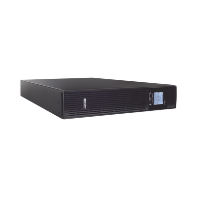 UPS de 3000VA/2700W / Topología On-Line Doble Conversión con Baterías Internas / Entrada y Salida de 120 Vca / Clavija de Entrada NEMA L5-30P / Pantalla LCD Configurable / Formato Rack/Torre