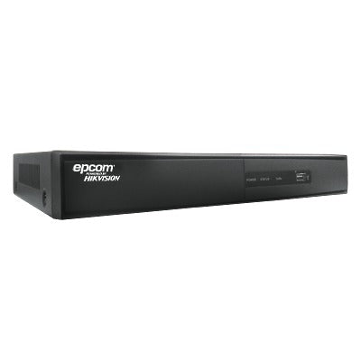 Videograbadora digital híbrida de 16 canales, 4 canales de audio, WD1 en Todos Los Canales (Soporte para 750TVL), 120 Usuarios Simultáneos por canal ZERO. 30IPS@WD1 en todos los canales, con soporte EPCOM Cloud support