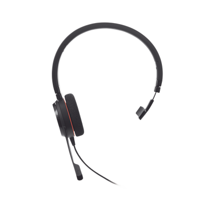 Jabra Evolve 20 Mono con conexión USB, micrófono con cancelación de ruido de ultima generación, configuración Plug and Play (4993-829-209)