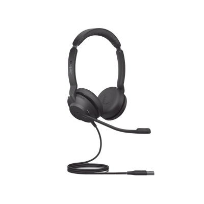 Jabra Evolve2 30SE, Auricular stereo versión MS con aislamiento de ruido, indicador de ocupado (Busylight) (23189-999-979)