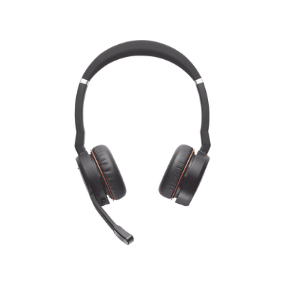 Jabra Evolve 75 SE Stereo, conexión Bluetooth, indicador de ocupado, USB-A Compatible con cualquier plataforma UC (7599-848-109)