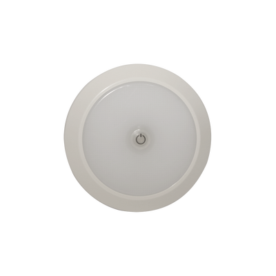 Luz para Interior LED Circular, 5.5", 12-24 Vcc, blanca