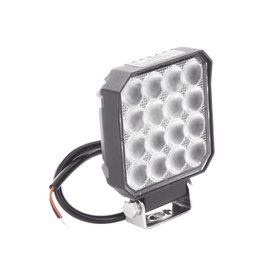 Luz de Trabajo Ultra brillante, 16 LED, 1655 Lúmenes, 12-24 Vcd