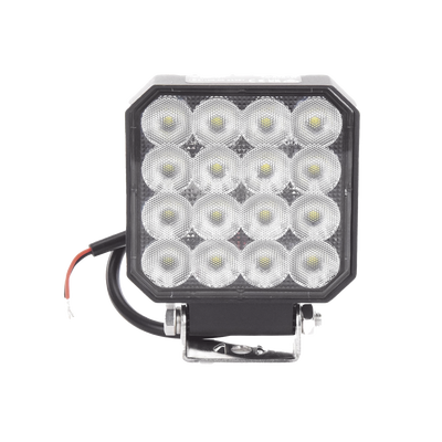 Luz de Trabajo Ultra brillante, 16 LED, 1655 Lúmenes, 12-24 Vcd