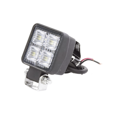 Luz de trabajo de 4 LED de 10 Watt, 12-24 Vcd, 800 lúmenes