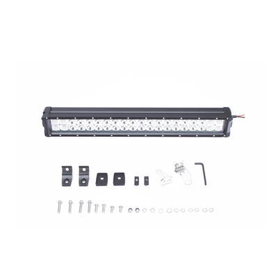 Barra LED dobe fila, 25 pulgadas, 12-24 Vcc, 4750 Lumenes